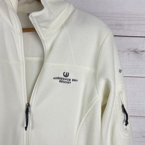 Women's Columbia Horseshoe Bay Resort Fleece Zip Up Jacket Size Small - Picture 2 of 7